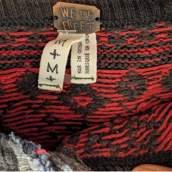 Free People Waffle Pullover Top - Picture 11 of 11